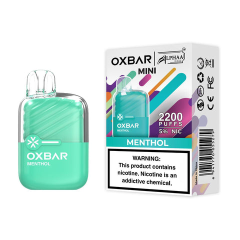 OXBAR x Alphaa Wave Mini Disposable (2200 Puffs)