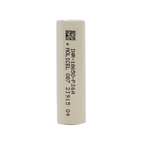 Molicel P26A 18650 2,600mAh 35A Battery (SINGLE)